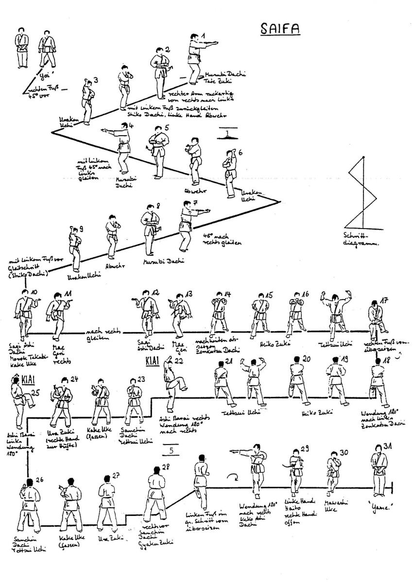 Schritt Diagramm Saifa