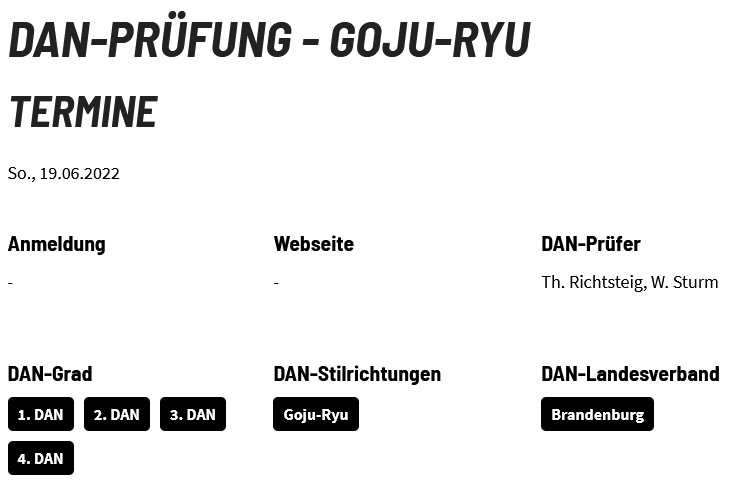 beeskow prüfung dan