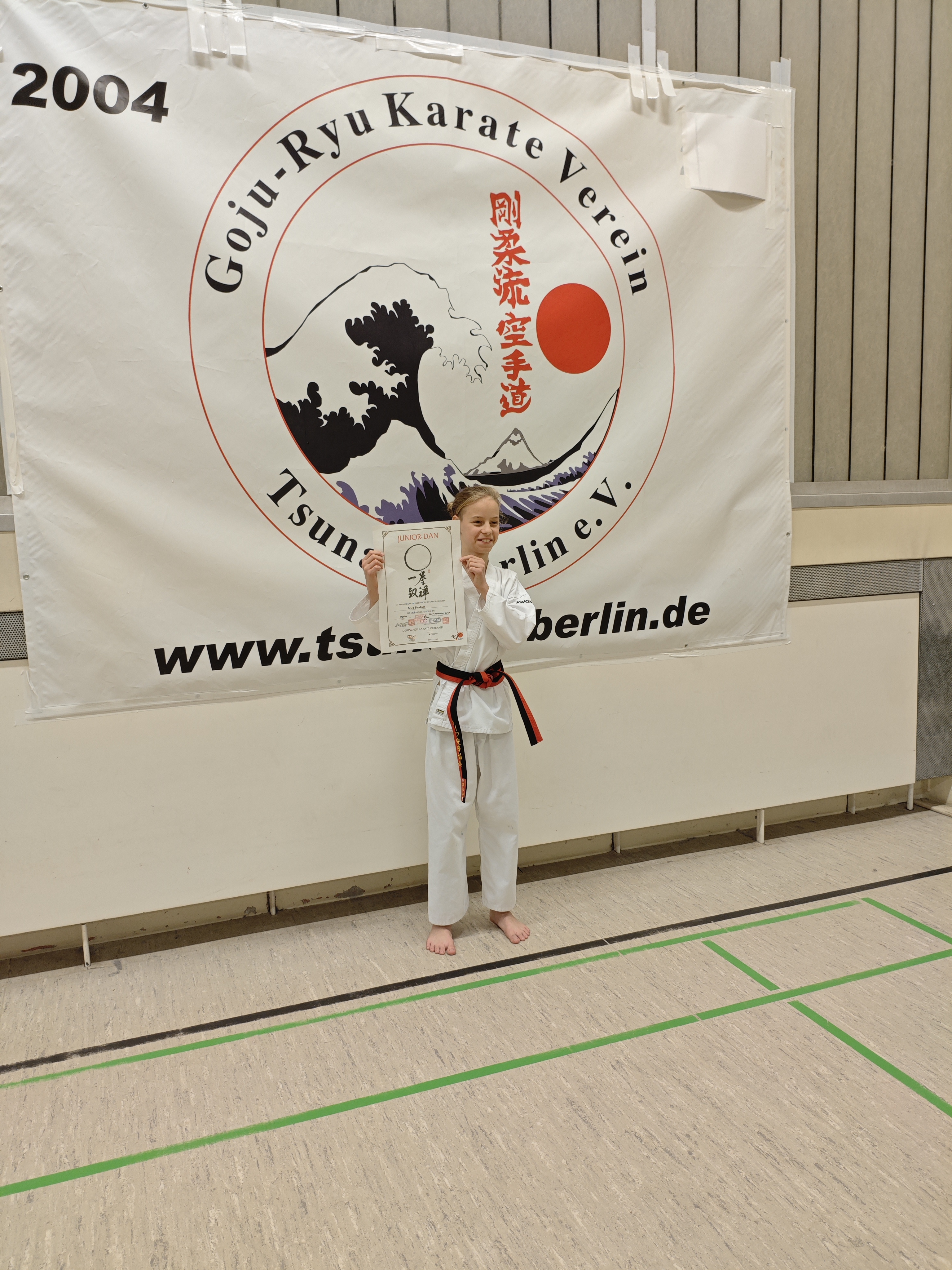 Junior-Dan-Prüfung 2024 Nico